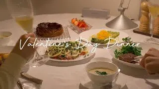 おうちでバレンタインディナー 簡単チョコバスクチーズケーキ 夫婦二人暮らし 丁寧な暮らしに憧れる 料理vlog Slice A Lemon 簡単スタイル